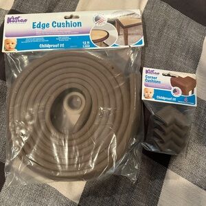 KidKushion Edge and Corner Cushion Set - Brown